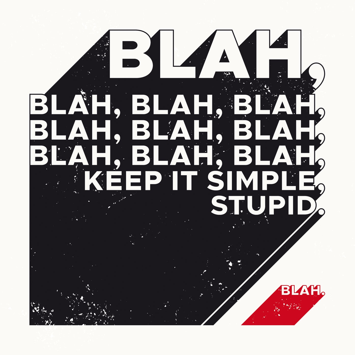 Fine Art Print "Blah"