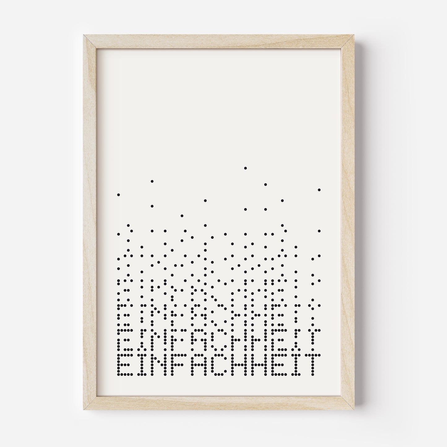 Fine Art Print "Einfachheit"