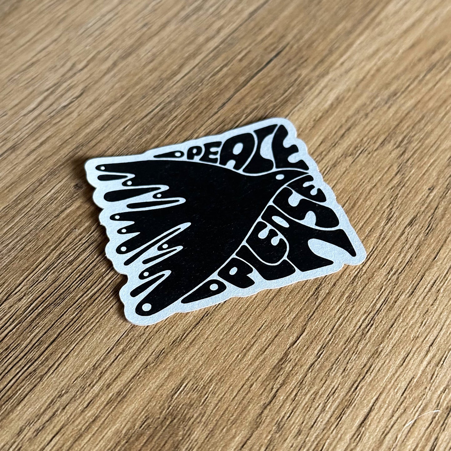 Sticker "Peace please"