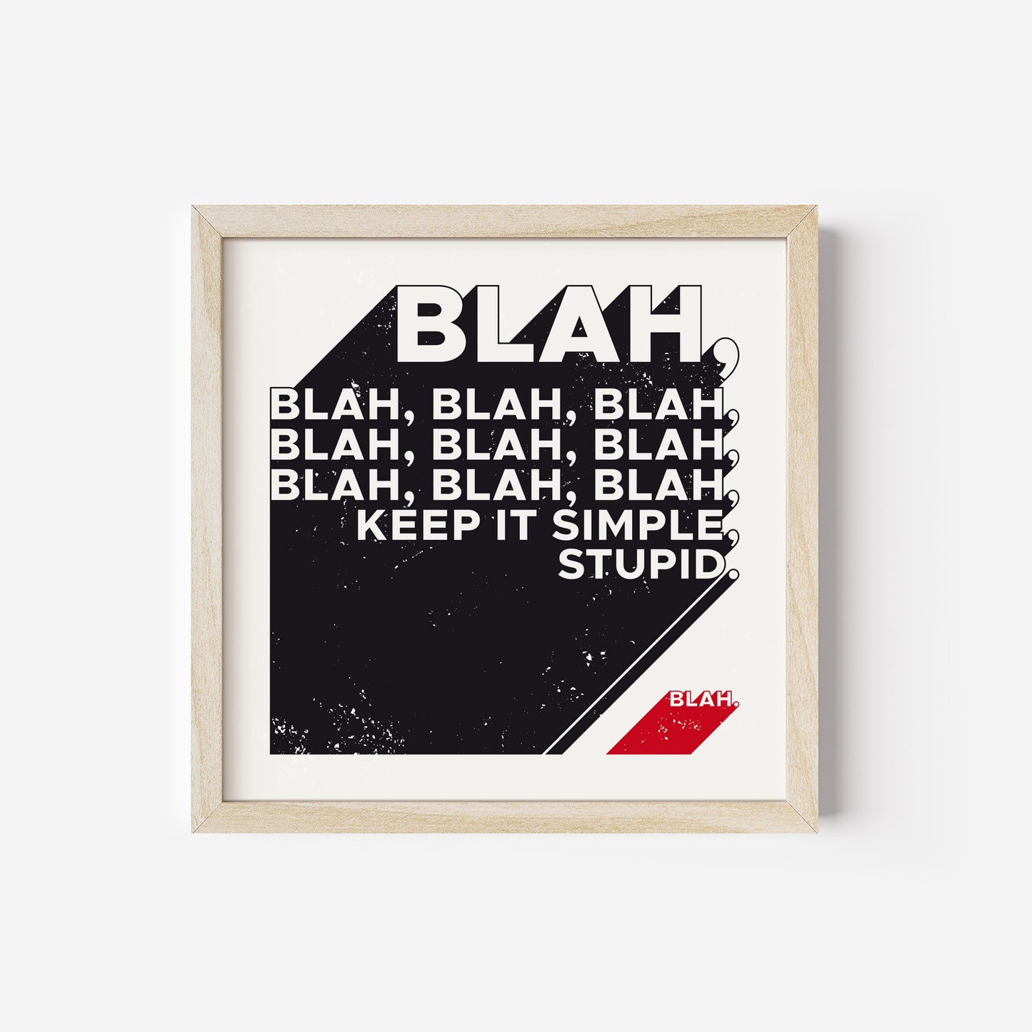 Fine Art Print "Blah"