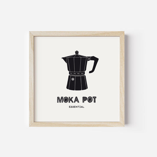 Fine Art Print "Moka Pot" Essential